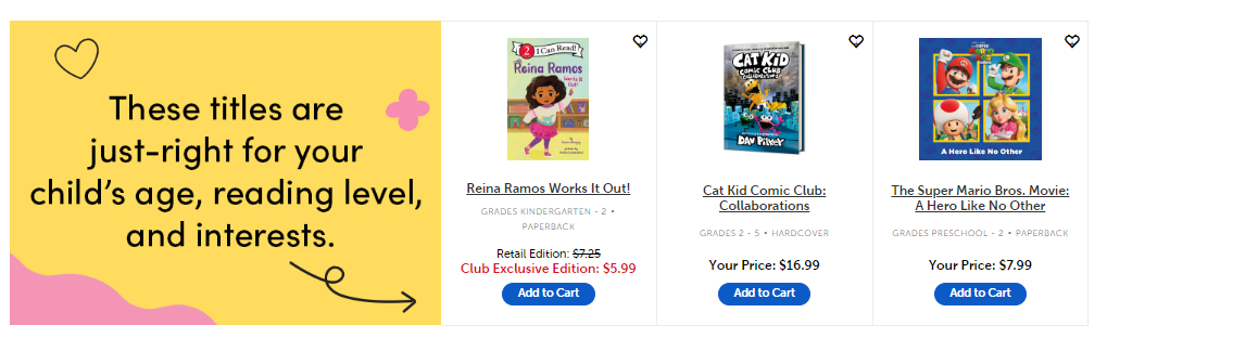 wish list recommendations