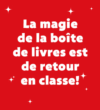 La magie de la boîte de livres est de retour!