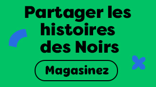 Partager les histoires des noirs. Amplifier les voix des créateurs noirs en partageant leurs histoires incroyables.